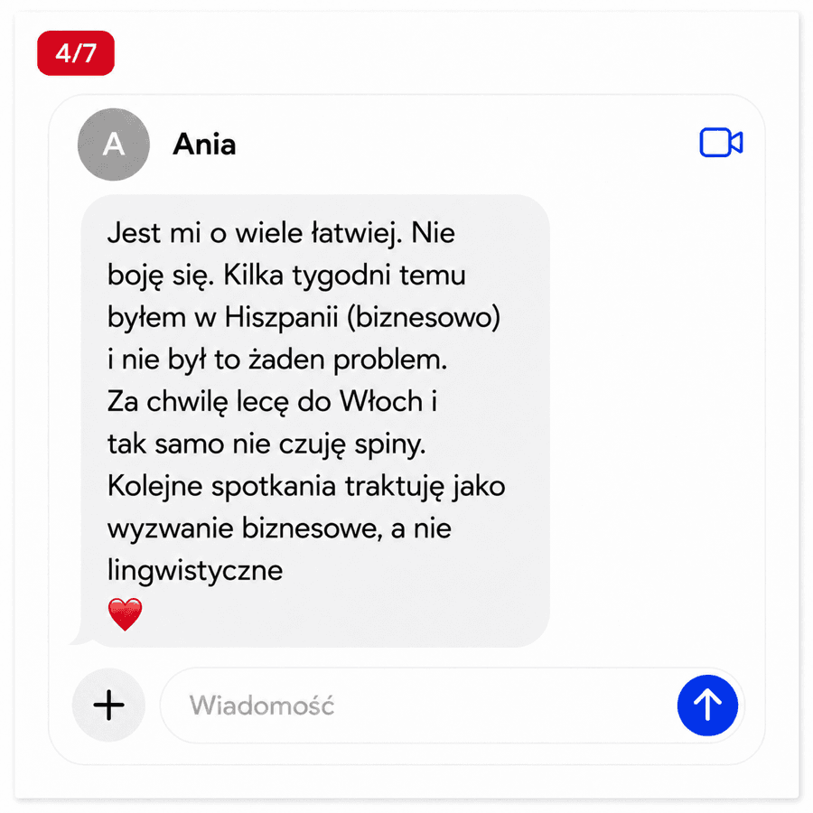 Opinia klienta Ania